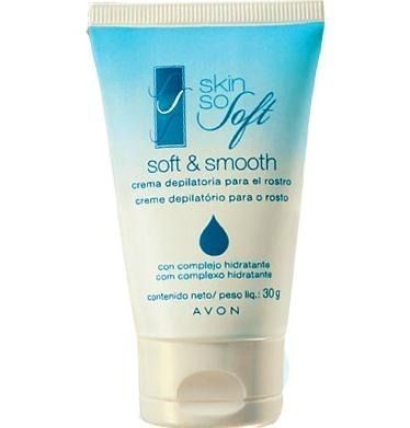 0969 Soft & Smooth Creme Depilatório para o Rosto 30g Avon