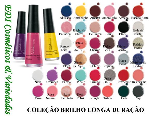 0034 Esmalte Brilho e Longa Duração 8ml Avon Color Trend