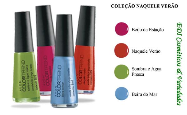 0034 Esmalte Brilho e Longa Duração 8ml Avon Color Trend